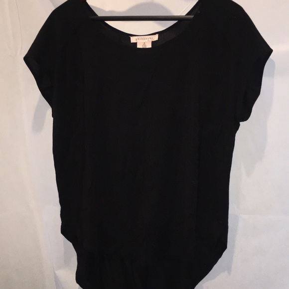 Philosophy Tops - Philosophy Black Blouse Top | Size M
